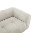 Liana Upholstered Fabric Loveseat in Linen