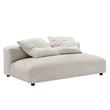 Solace2-Piece Modular Upholstered Fabric Sectional Sofa With Chaise in Salt