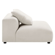 Solace3-Piece Modular Upholstered Fabric Sectional Sofa in Salt