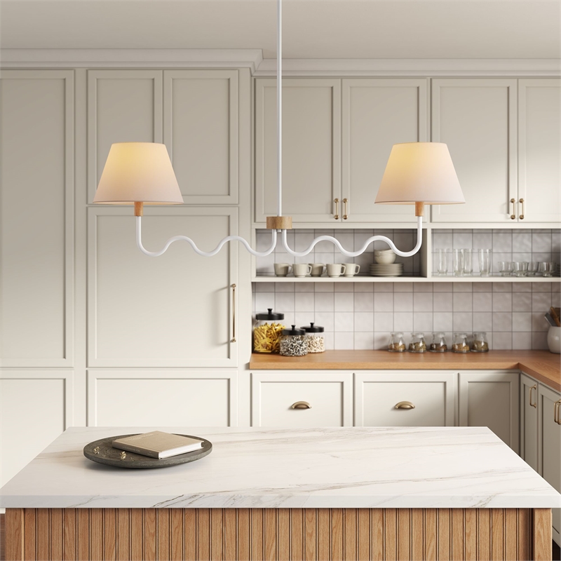 Sunlit Pendant Light in Natural White