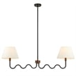 Sunlit Pendant Light in Walnut Black