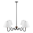 Sunlit Pendant Light in Walnut Black