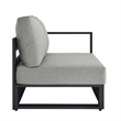 Tahoe Modular Right-Facing Loveseat in Gray Gray