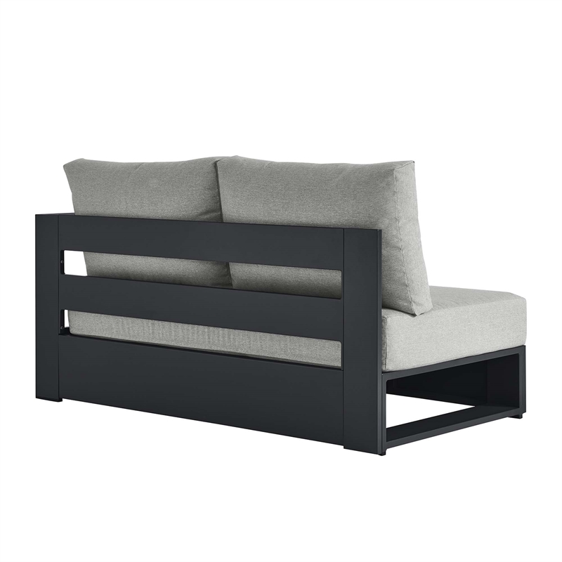 Tahoe Modular Right-Facing Loveseat in Gray Gray