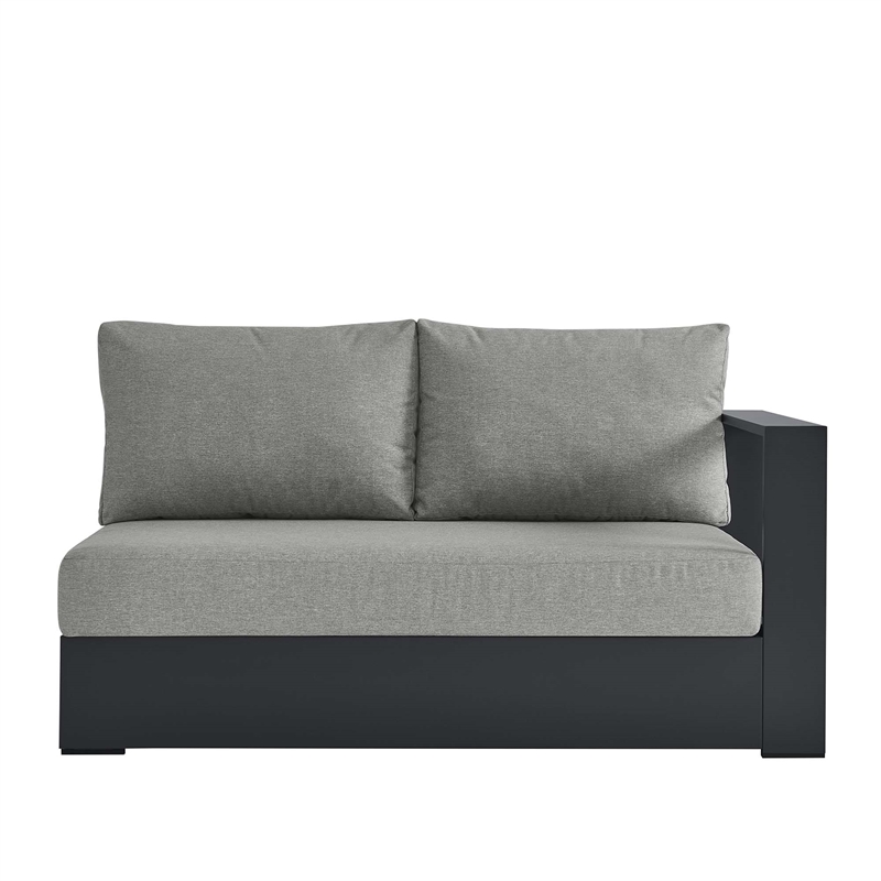 Tahoe Modular Right-Facing Loveseat in Gray Gray