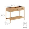 Zaire Bathroom Vanity Cabinet (Sink Basin Not Included) in Natural