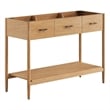 Zaire Bathroom Vanity Cabinet (Sink Basin Not Included) in Natural