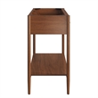 Zaire Bathroom Vanity Cabinet (Sink Basin Not Included) in Walnut