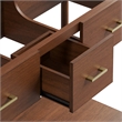 Zaire Bathroom Vanity Cabinet (Sink Basin Not Included) in Walnut