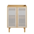Calla Bathroom Vanity Cabinet (Sink Basin Not Included) in Oak