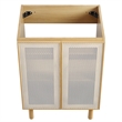 Calla Bathroom Vanity Cabinet (Sink Basin Not Included) in Oak