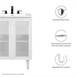 Calla Bathroom Vanity Cabinet (Sink Basin Not Included) in White