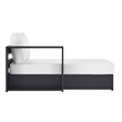 Tahoe Modular Left-Facing Chaise Lounge in Gray White