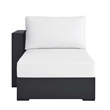 Tahoe Modular Left-Facing Chaise Lounge in Gray White