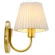Wave Wall Sconce in Brass