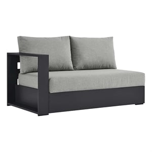 Tahoe Modular Left-Facing Loveseat in Gray Gray