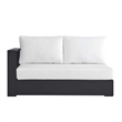 Tahoe Modular Left-Facing Loveseat in Gray White