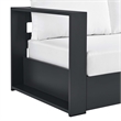 Tahoe Modular Left-Facing Loveseat in Gray White