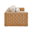 Thames Loveseat in Natural Light Gray