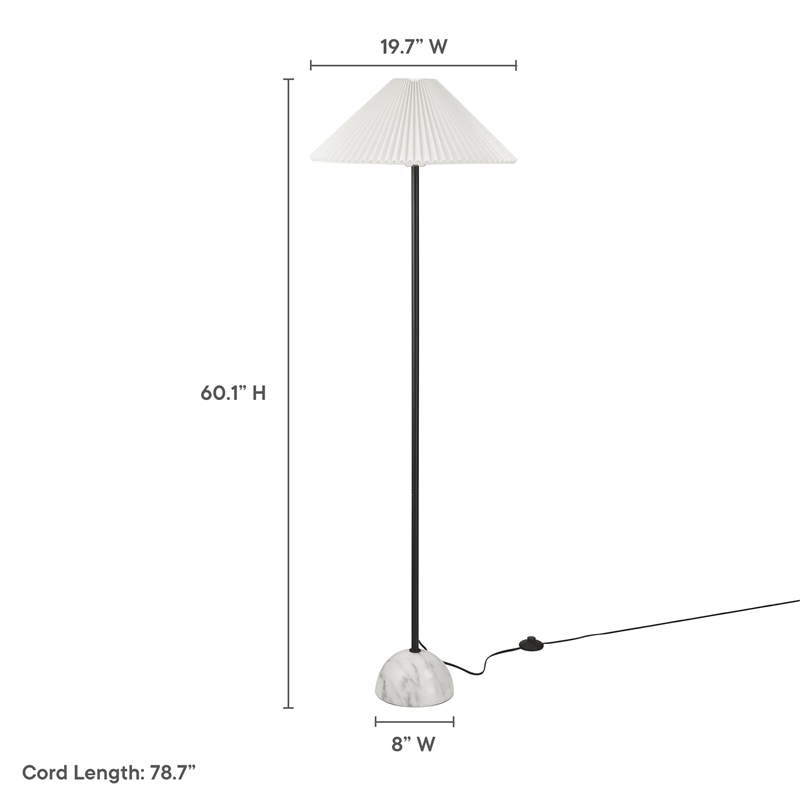 Illusion Floor Lamp in Black