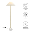 Illusion Floor Lamp in Brass