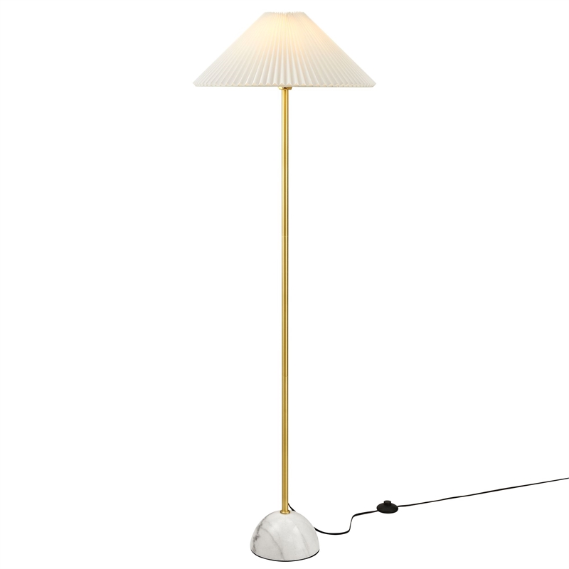 Illusion Floor Lamp in Brass