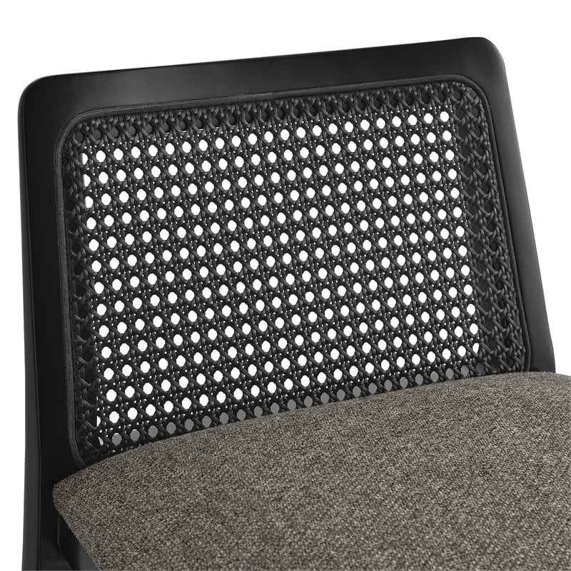 Monarch Counter Stool in Black Black Gray