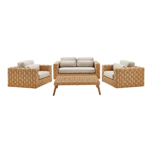 Thames Furniture Set in Natural Light Gray