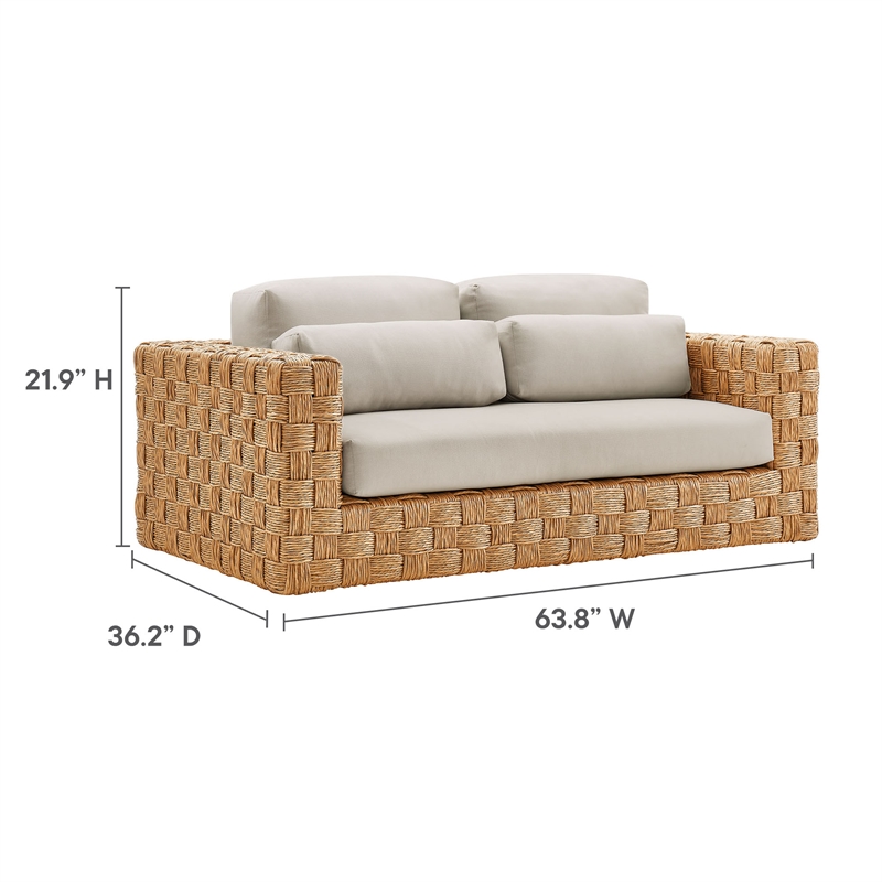 Thames Furniture Set in Natural Light Gray