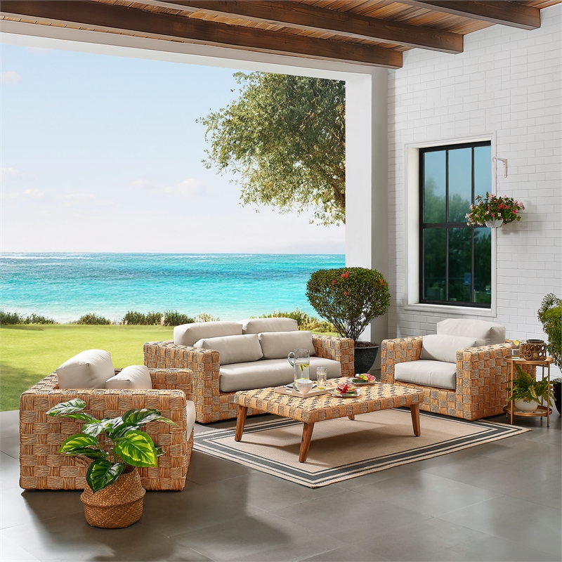 Thames Furniture Set in Natural Light Gray