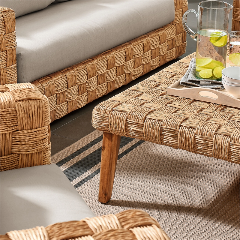 Thames Furniture Set in Natural Light Gray