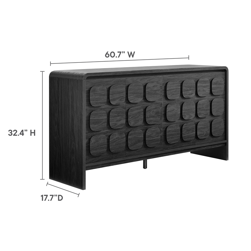 Toscana Sideboard in Black