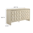 Modway Toscana Premium Laminate Sideboard in Travertine