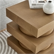 Perpetuate End Table in Caramel Ash