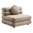 Jubilee Armless Chair in Taupe