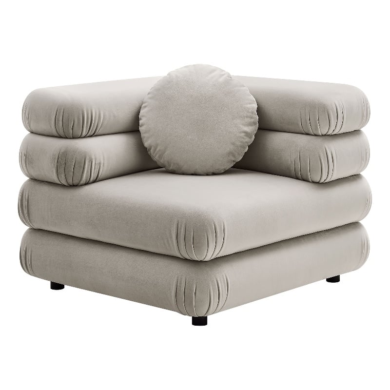 Jubilee Corner Chair in Almond