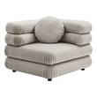 Jubilee Corner Chair in Almond