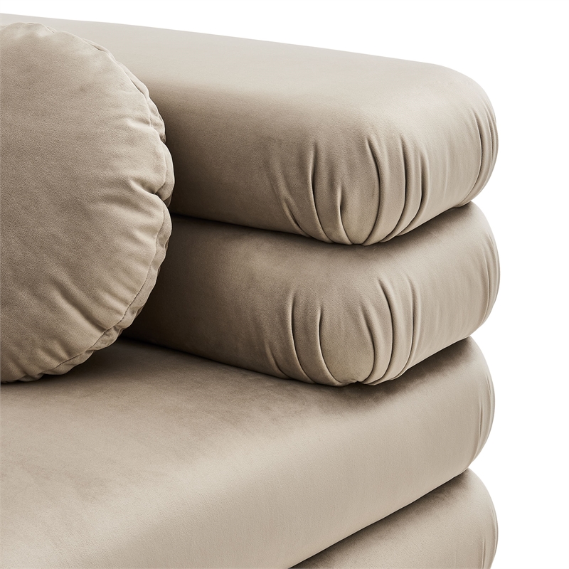 Jubilee Corner Chair in Taupe