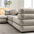Jubilee 4-Piece Sectional Sofa in Almond