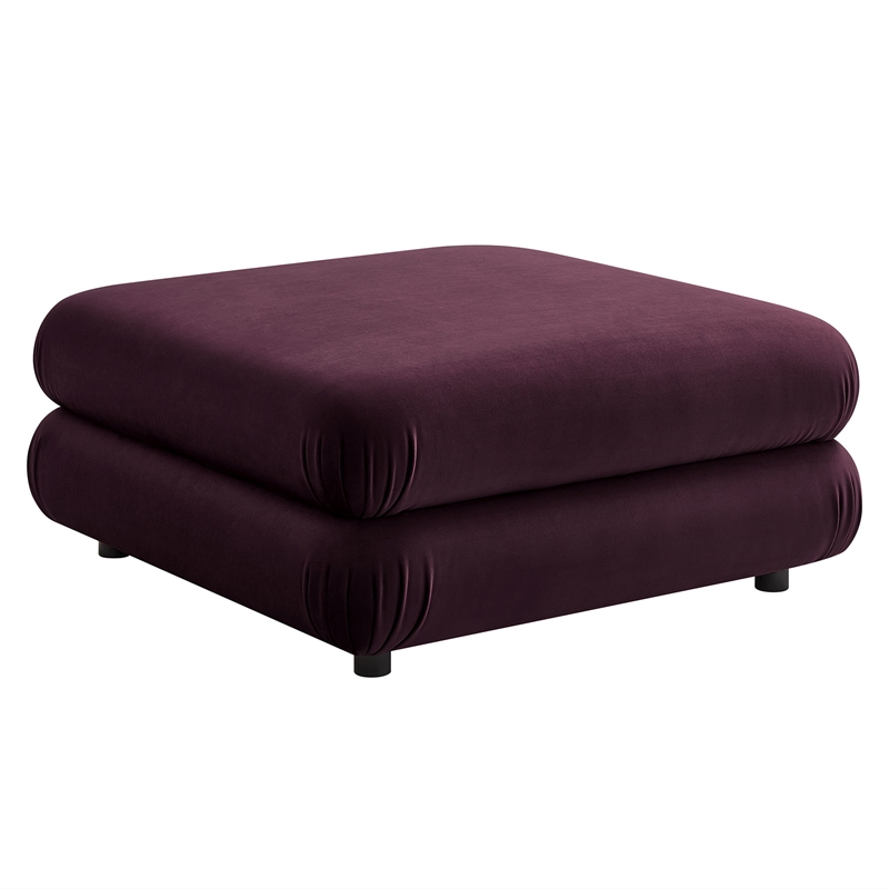 Jubilee 4-Piece Sectional Sofa in Mulberry