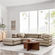 Jubilee 4-Piece Sectional Sofa in Taupe