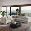 Jubilee 5-Piece Sectional Sofa in Almond