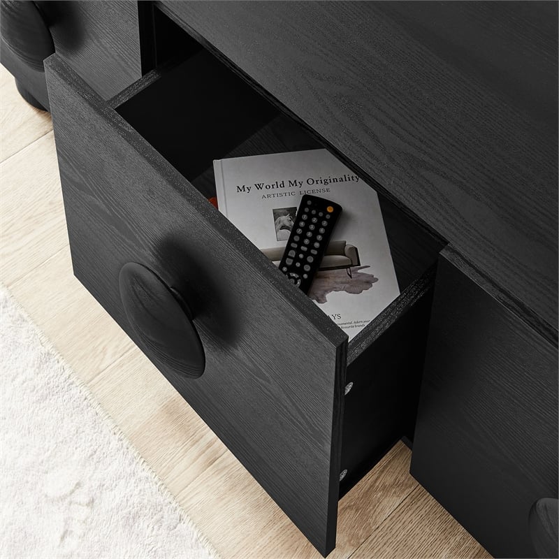 Sonnet TV Stand in Black