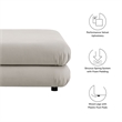 Jubilee Ottoman in Almond