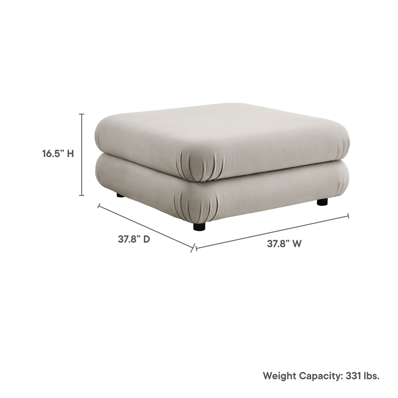 Jubilee Ottoman in Almond