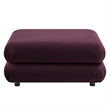 Modway Jubilee Performance Velvet Ottoman in Mulberry