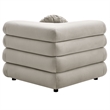 Jubilee 3-Piece Sectional Sofa in Almond