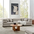 Jubilee 3-Piece Sectional Sofa in Almond