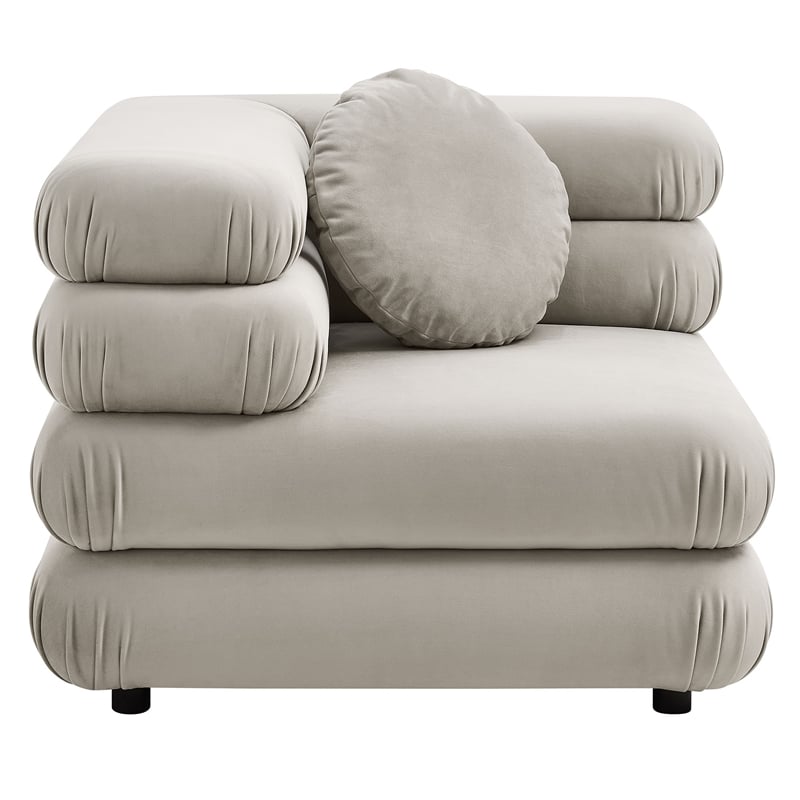 Jubilee 3-Piece Sectional Sofa in Almond
