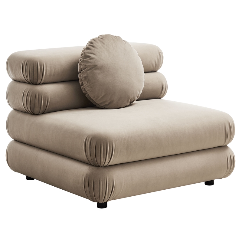 Jubilee 3-Piece Sectional Sofa in Taupe